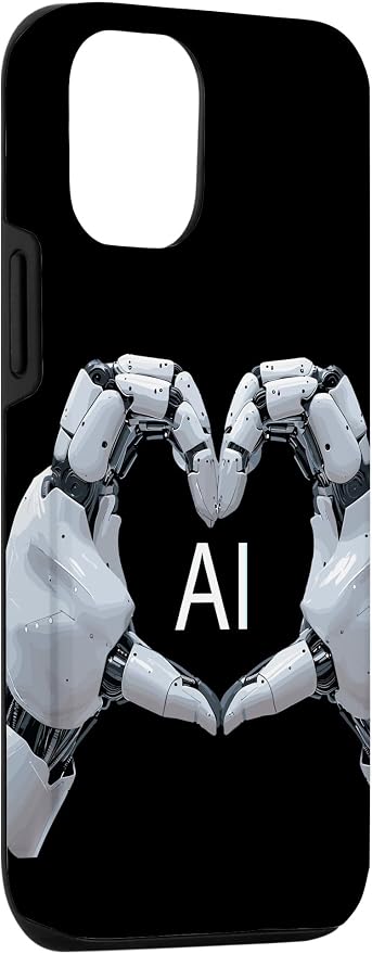 iPhone 14 Love AI, Artificial Intelligence, robot hands Case