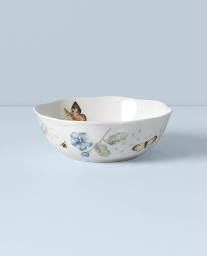 Lenox 806735 Butterfly Meadow All-Purpose Bowl, 1-Piece, 6.25' L x 6.25' W x 2.3' H, 20-Fl oz, Service For 1