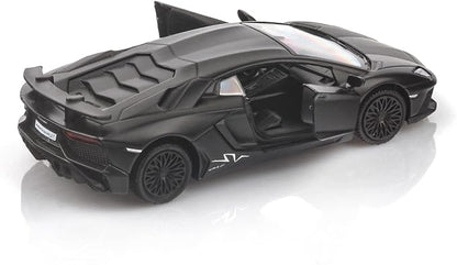 TOKAXI 1/36 Scale LP750-4 SV Diecast Car Models,Pull Back Vehicles Toy Cars,Cars Gifts for Boys Girls (Matte)