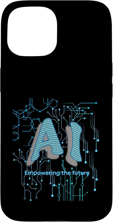 AI Circuit Board Tech Design for programmers & Engineers Case for iPhone 15