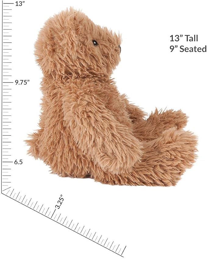 Vermont Teddy Bear Brown Teddy Bear Stuffed Animal | Soft Cozy Plush, Romantic Gift, Recycled Filling, Design in USA | 13 Inch | Super Soft Teddy Bear Collection