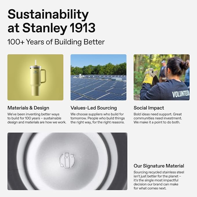 STANLEY Quencher H2.0 Flow State Tumbler, 30 oz, Nectarine | Handle and Straw | 3-Position Lid | Cup Holder Compatible for Travel | Insulated Stainless Steel Cup | BPA-Free