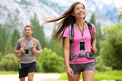 Gear Beast Cell Phone Lanyard - Universal Neck Phone Holder w/Card Pocket and Silicone Neck Strap - Compatible with Most Smartphones, Hot Pink