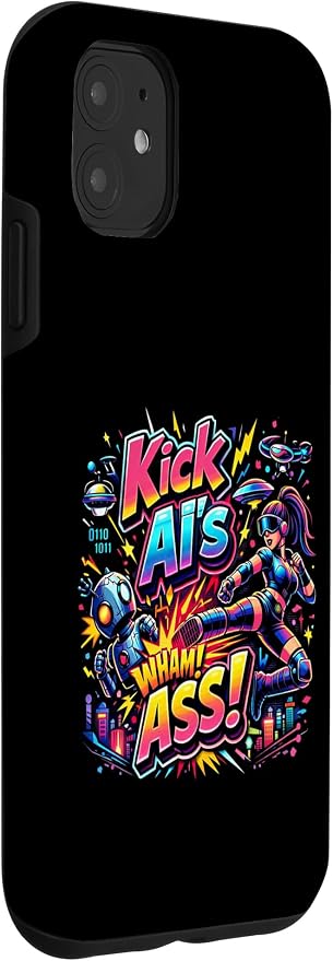 Tech Human vs AI Case for iPhone 11