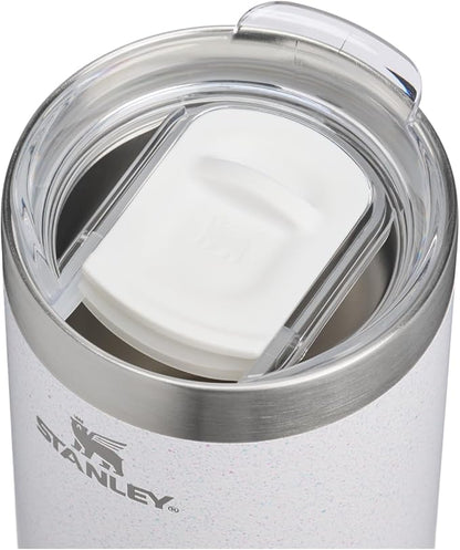 STANLEY Everyday Camp Cup 12 oz | Drink Through Lid | Cup for Coffee, Tea and Drinks | Insulated Stainless Steel | BPA-Free | Frost Sprinkle