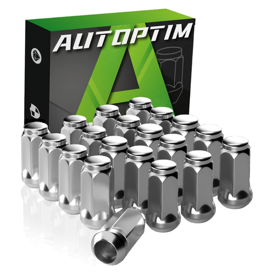 AUTOPTIM M14x1.5 Lug Nuts Replacement for Chevy Camaro Corvette, Cadillac CT5 CT6 CTS, Dodge Challenger Durango Aftermarket Whee