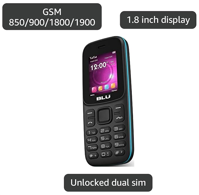 BLU Z5 -GSM Unlocked Dual Sim -Black