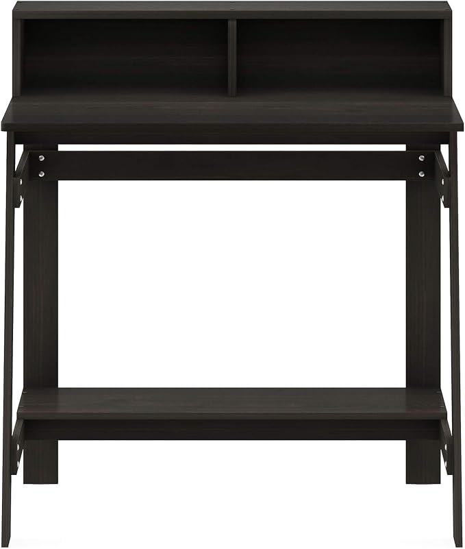 Furinno Simplistic a Frame Computer Desk, Espresso