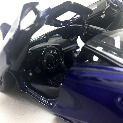 KiNSMART McLaren 720s 5 Inch 1:36 Scale Die Cast Metal Model Toy Super Sports Car (Purple)