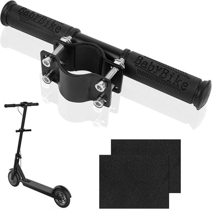 Ainiv Electric Scooter Handlebar for Kids, Child Safe Handrail, Adjustable Children's Handle Grip, Aluminum Alloy Armrest Handle Bar for Xiaomi Mijia M365 Electric Scooter Skateboard Accessory Parts