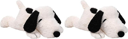 Lambs & Ivy Classic Snoopy Plush White Stuffed Animal Toy Plushie - Dog (Pack of 2)
