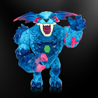 MrBeast Lab Apex Beast Panther Collector Figure, 6.25" Tall, with Extreme Detailing, Premium Packaging, 13 Points of Articulation and Chomp Jaw - Styles May Vary
