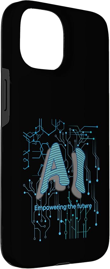 AI Circuit Board Tech Design for programmers & Engineers Case for iPhone 15