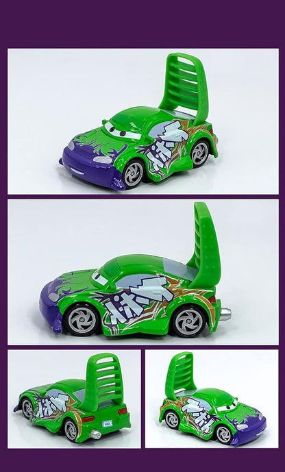 6PCS Movie Cars 2 3 Cars Assortment 1：55 Loose Diecast Vehicles Toys (6 PCS CAR Toy) (MP-BCD)