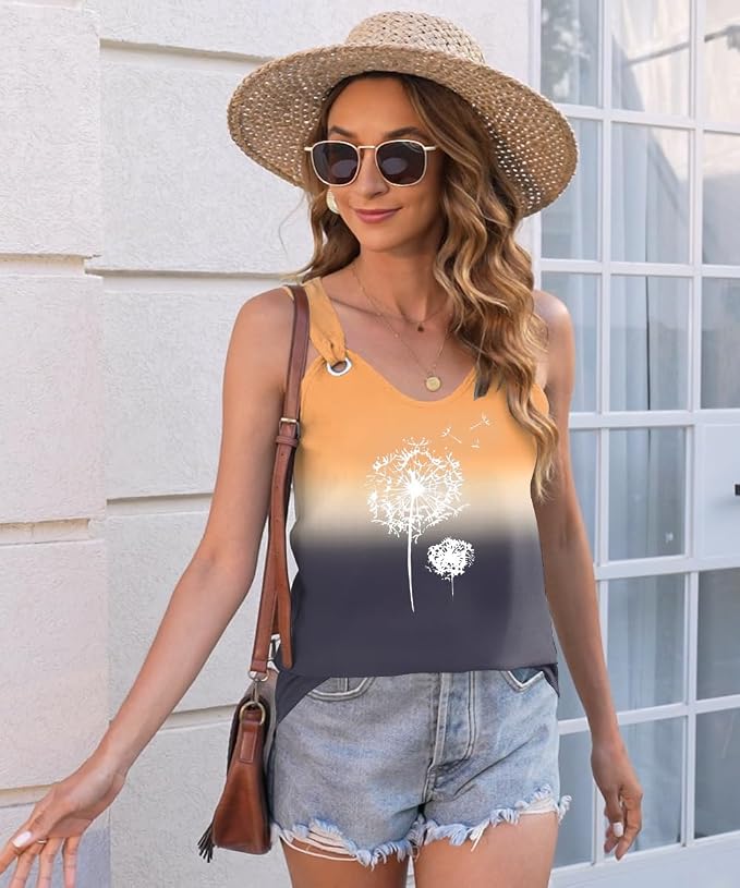 Disamer Womens Tank Tops 2026 Loose Fit Casual Summer Spaghetti Strap Trendy Spring Cute Lace Sleeveless T Shirts