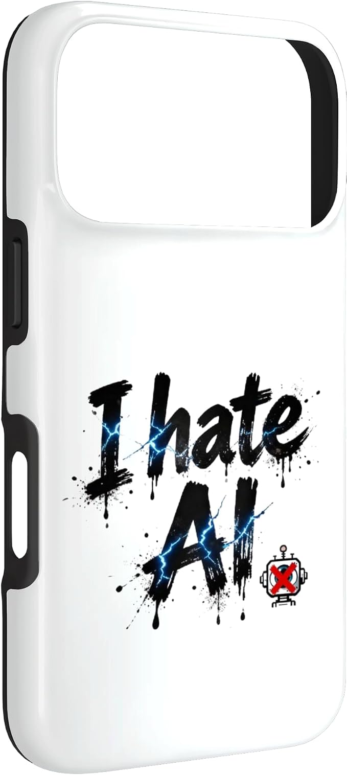 I Hate Ai Case for iPhone 17 Pro