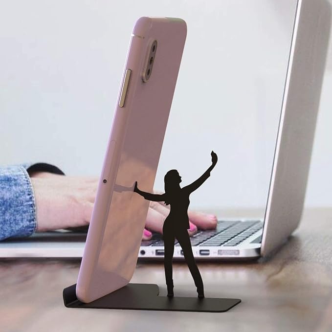 Artori Design Cell Phone Stand for Desk - Smartphone Stand for Office or Home - Cute Phone Stand for Recording Watching Videos Gaming or Video Calls - Unique Phone Holder for Tablets and Cellphones