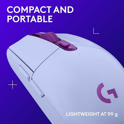 Logitech G305 Lightspeed Wireless Gaming Mouse - Lilac
