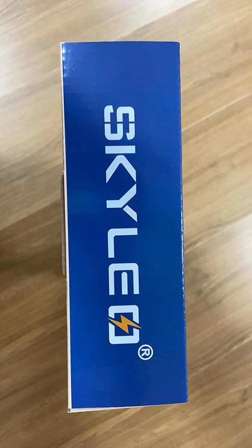 SKYLEO Desk Lamp - Double Head LED Desk Light for Home office - 24W Eye Caring - Touch Control - 5 Color Modes X 11 Brightness Levels - 2400LM - Timmer & Memory Function - White
