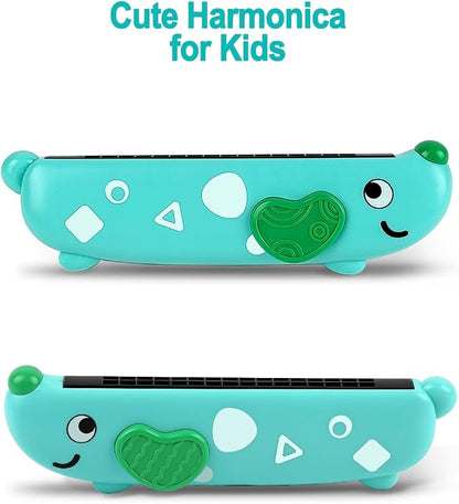 Toddler Musical Instruments Toy, Trumpet, Harmonica, Recorder Flute for Kids Baby, Musical Toys Set for Children Boys Girls Ages 2 3 4 5