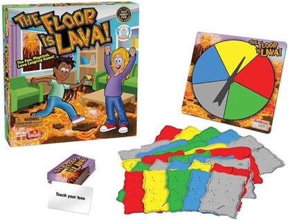 Goliath The Original The Floor is Lava! Game by Endless Games - Interactive Game For Kids And Adults - Promotes Physical Activity - Indoor And Outdoor Safe - Classic Edition