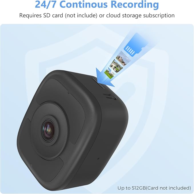 5MP 3K Magnetic Window Camera, Indoor Window Security Camera for Home with Full Color Night Vision,5GHz&2.4GHz WiFi 6,AI Human Vehicle Detection,2-Way Audio, No Drill, 24/7 Recording