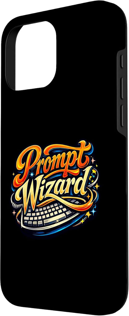 Prompt Wizard AI Retro Keyboard Case for iPhone 16 Pro Max