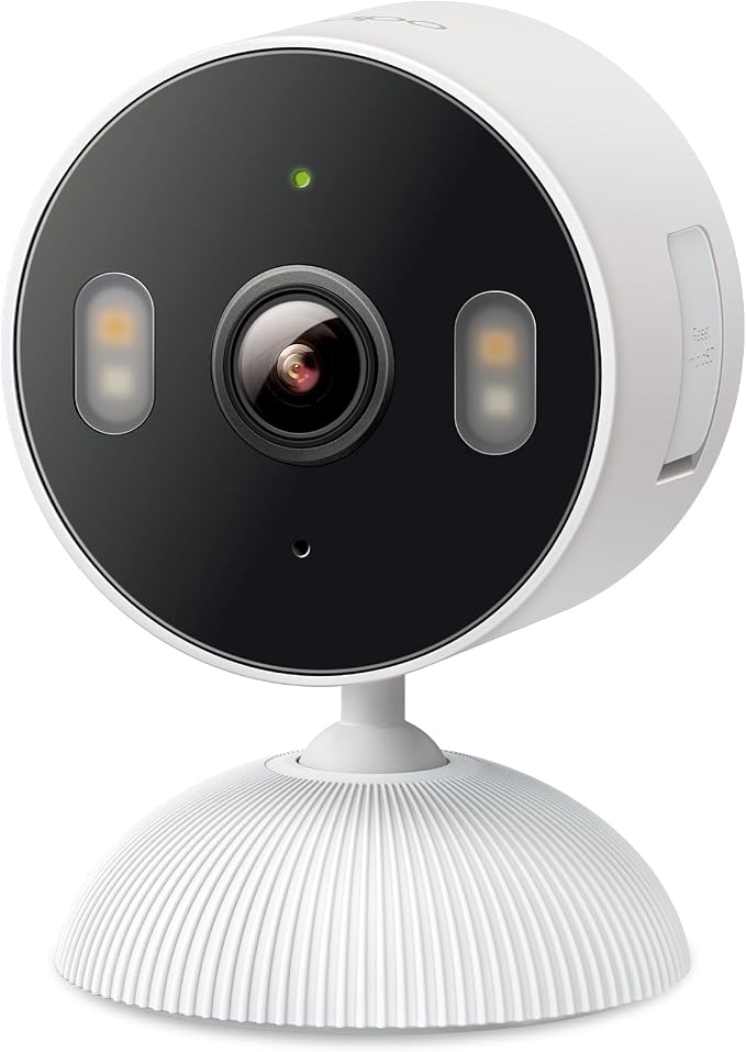 Tapo 1080p Indoor/Outdoor Security Camera - Free Person/Motion/Baby Cry Detection, Color Night Vision, IP65 Weatherproof, SD/Cloud Storage, Works w/Alexa & Google Home HybridCam