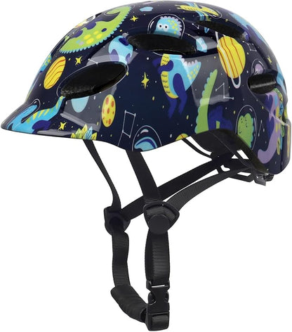 Kids/Youth Bike Helmet for Boys Girls and Teens, Adjustable and Multi-Sport for Bicycle, Kick Scooter, Skateboard, Roller/Inline Skate