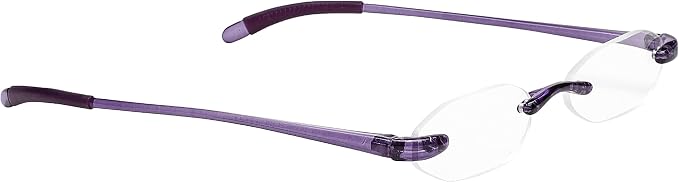 SAV Eyewear Unisex Flexi Lights Reading Glasses, 5000 Purple +2.75 Power