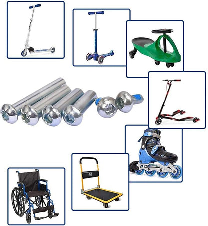M8 Screws for 2-3-4-Wheel Kid Scoote Replacement Micro Mini Foldable Kick Scooter Kids Scooters Axles Repair (95)