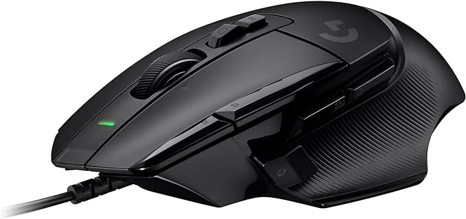 Logitech G502 X Wired Gaming Mouse - Black | Optical Switches, 13 Buttons, Infinite Scroll, PC/MacOS Compatible
