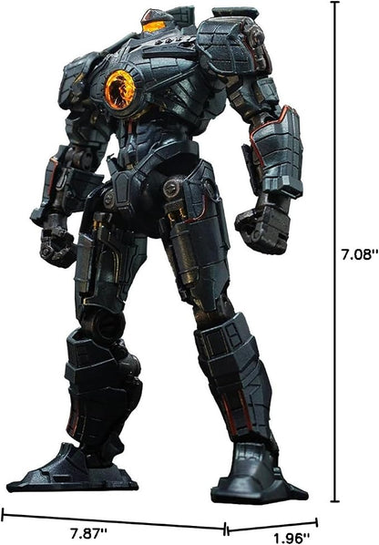 Pipigirl x Empire Sky Studio 1/12 Pacific Rim Mech Action Figure, Boxed Unique Figure Idea, 5 in Assembly Collectible Mecha Action Figures Kits