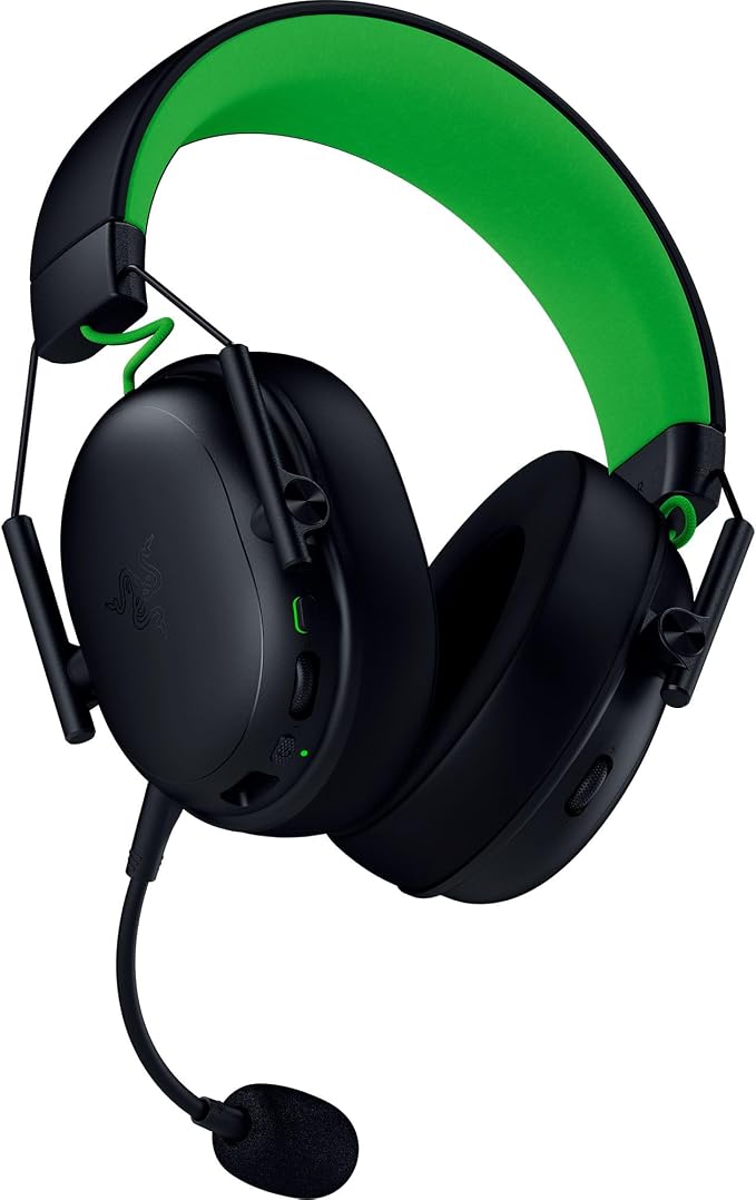 Razer BlackShark V3 X HyperSpeed Wireless Xbox Gaming Headset, Black | 50mm Drivers, Cardioid Mic, 2.4 GHz, Bluetooth, Works with PC, Mac, PS5, Nintendo Switch, Smartphone, 70 Hr Battery
