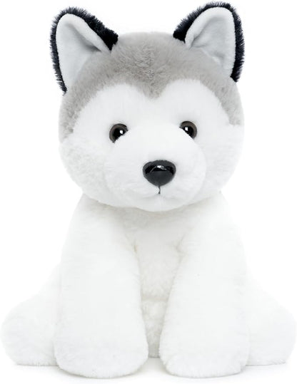 WEIGEDU Siberian Husky Stuffed Animals, 12 inches | Soft Puppy Plush Toy, For Kids, Girls, Boys, Baby, Birthday Gift, Bedtime Gift