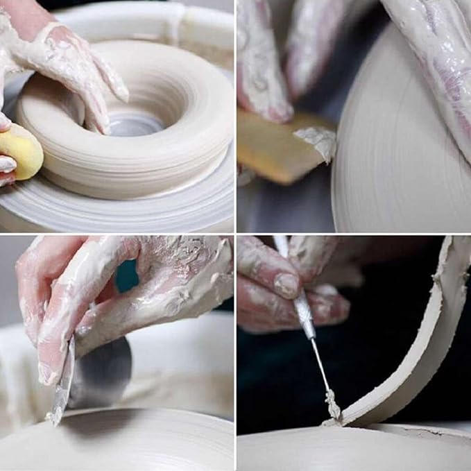 ReArt Air Dry Modeling Clay, for Sculpting, Wheel Throwing, Hand Building, All-Purpose Modeling Clay 10lbs for Sculpting (Terracotta)