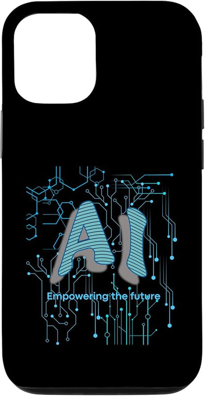 AI Circuit Board Tech Design for programmers & Engineers Case for iPhone 12/12 Pro
