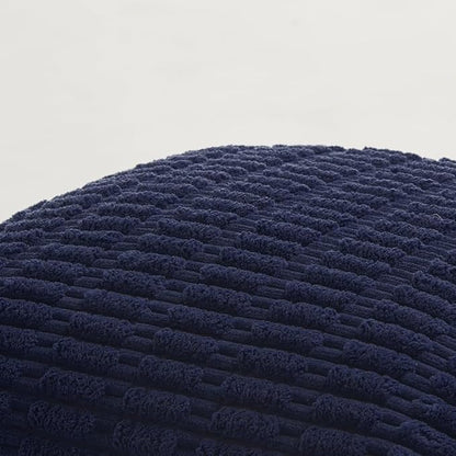 Fancy Homi 4 Packs Decorative Throw Pillow Covers for Living Room Couch Bed, Modern Farmhouse Boho Home Décor Accent Cushion Case, 16" x 16", Navy Blue