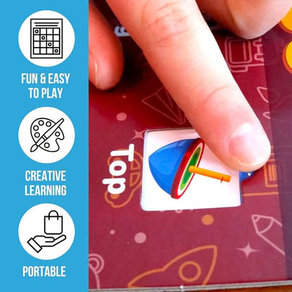 Regal Games Kingo Sight Words Edition Bingo Game - Educational Board Game for Preschool & Kindergarten - Fun Phonics & Vocabulary Builder for Home & Classroom - Kids Bingo Cards & Learning Resources