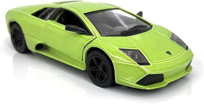 KiNSMART Lamborghini Murcielago LP640 1:36 Scale 5" Die Cast Model Super Sports Car Toy (Green)