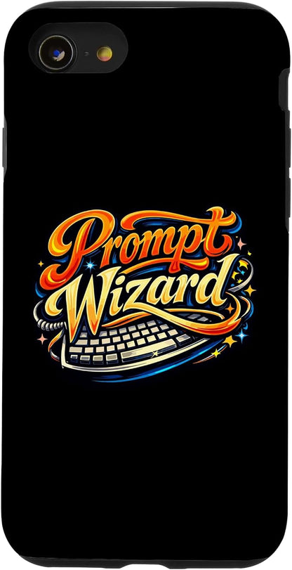 Prompt Wizard AI Retro Keyboard Case for iPhone SE (2020) / 7/8