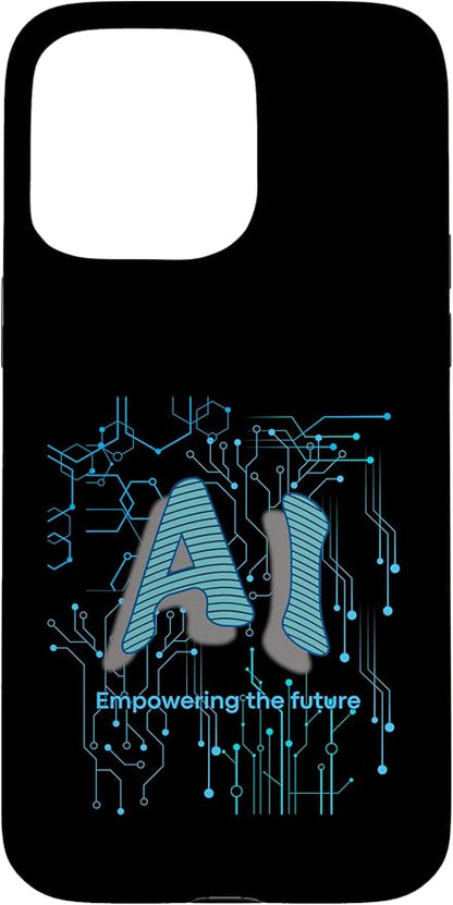 AI Circuit Board Tech Design for programmers & Engineers Case for iPhone 15 Pro Max