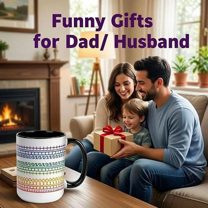 Funny Coffee Mugs for Women Men,15oz Hidden Message Ceramic Cup | Secret Message Mug,Novelty Birthday Gag Gifts for Friends,Family,Office Prank Gag Gift for Coworkers,Fun White Elephant Gifts