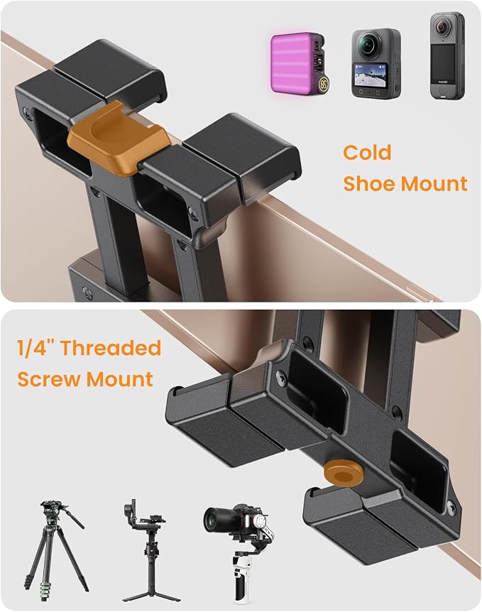 OHLPRO Heavy Duty Portable Monitor Stand for Desk, 22.83" Ultra Tall Tablet Holder with Wide Steel Base, 5.5 LB Capacity, iPad Stand Fits 5-22" Screen, iPad Pro 12.9 13, Office, Kitchen, Drawing