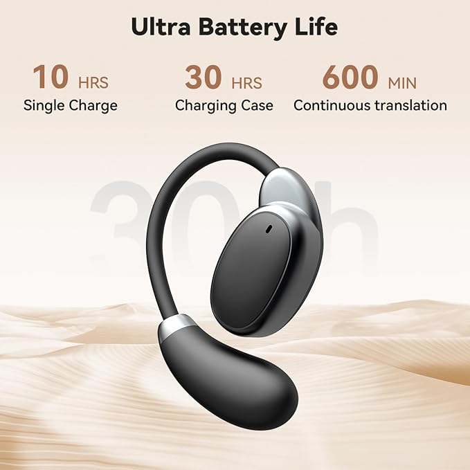 Instant Voice Translator Ear Buds, 3-in-1 Traductor de Voz with Real-Time Translation for 138 Languages, Bluetooth Translation Earbuds, 8 Offline Language Packs,Ideal Accessories for Travel, Business