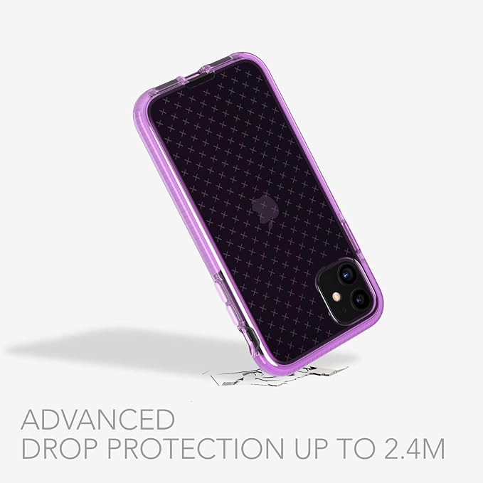 tech21 Evo Check for Apple iPhone 11 - Germ Fighting Antimicrobial Phone Case with 12 ft. Drop Protection