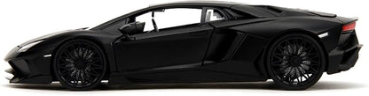 Jada Fast & Furious Shaw's Lamborghini Aventador SV – Die-Cast Vehicle, Opening Doors, Hood & Trunk, 1:24 Scale