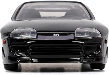 Jada Fast & Furious 1:32 1995 Toyota Supra Die-Cast Car, Toys for Kids and Adults(Black)