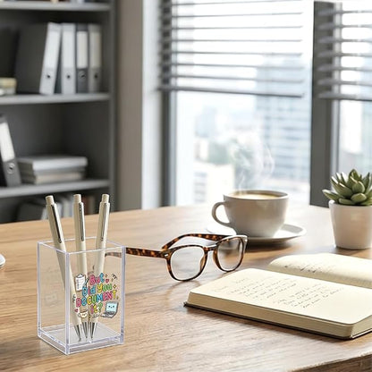But Did You Document It Acrylic Organizer Pencil Pen Holder, Funny Desk Organizer Pen Holder, HR Work Desk Decor, Humor Office Accessory Gifts for HR Coworker Boss Employee IT Professional