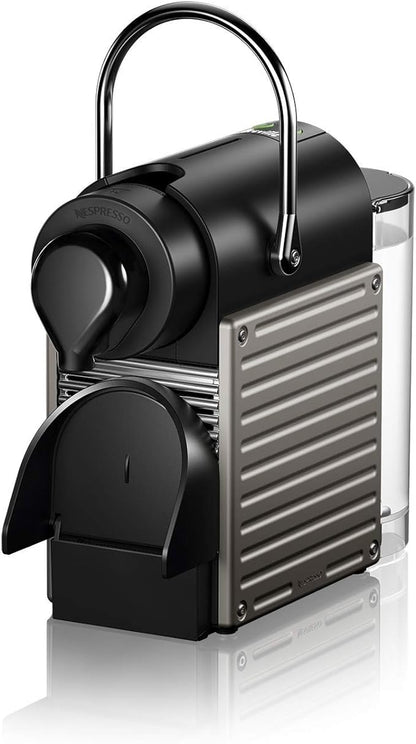 Nespresso BEC430TTN Pixie Espresso Machine by Breville, Titan